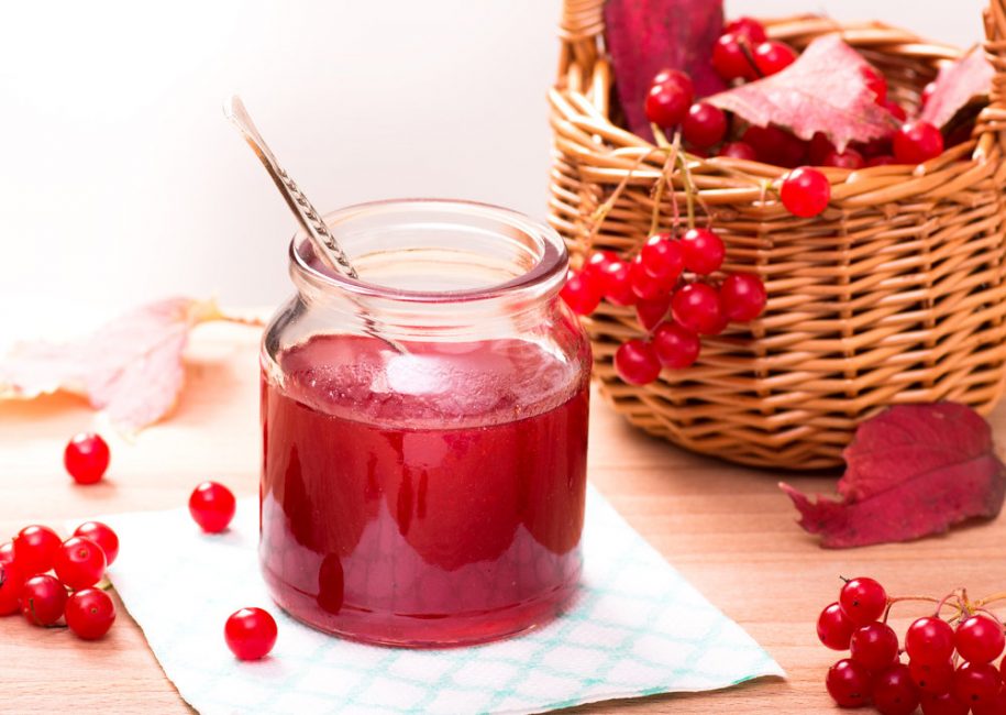 Sirop de baies de viorne