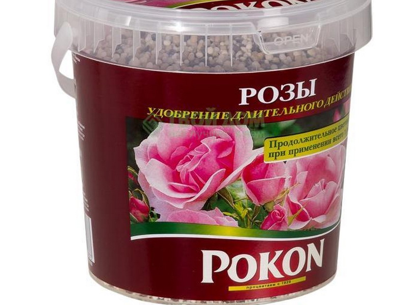 Engrais minéral pour rosiers de chambre.