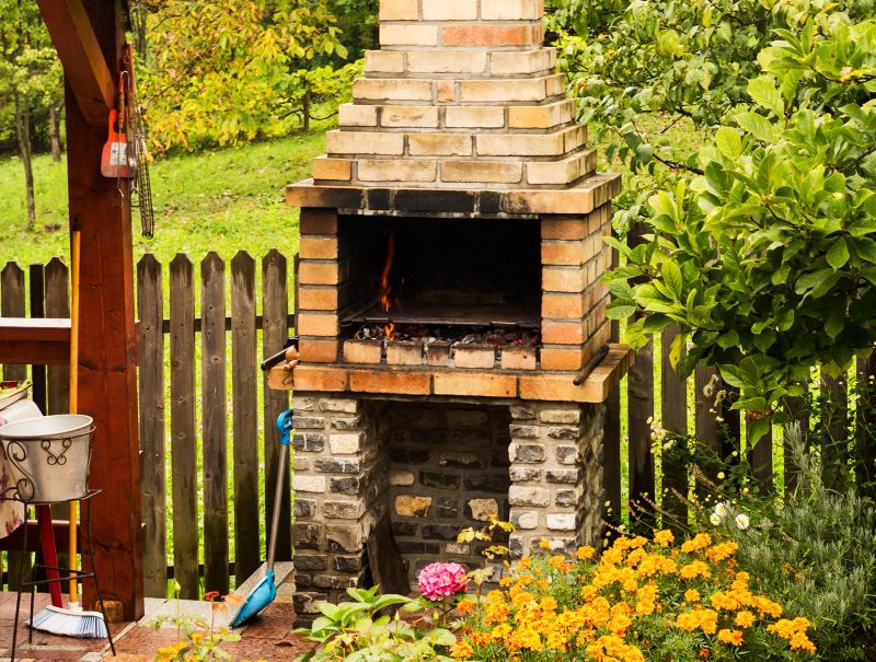 brasier en brique à faire soi-même
