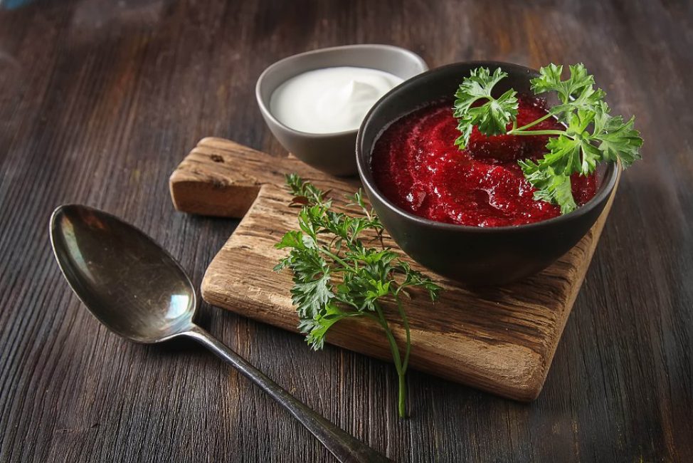 betterave dans un bol