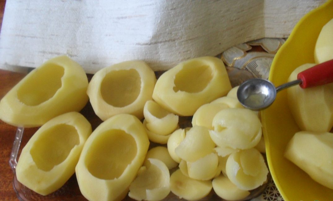 farce de pommes de terre farcies