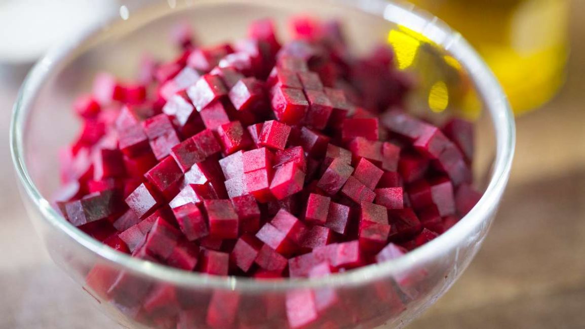 Betteraves en dés