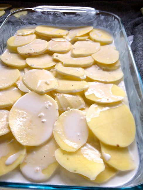 Pomme de terre au lait