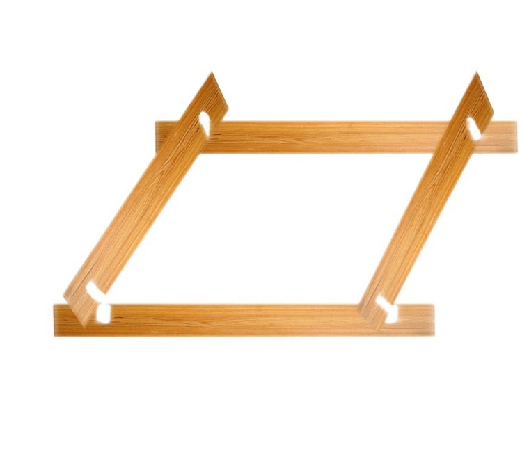 Le principe d'assemblage d'un bac à sable en bois