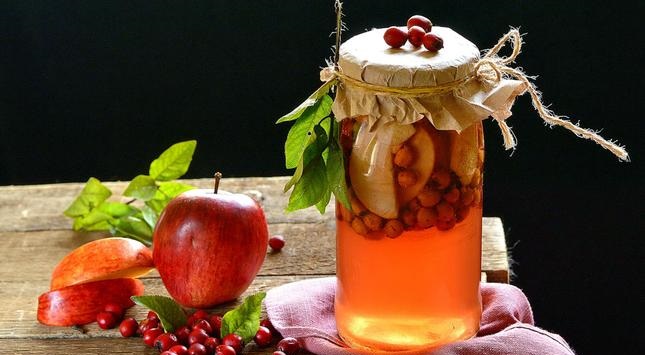 Pommes à l'aubépine.