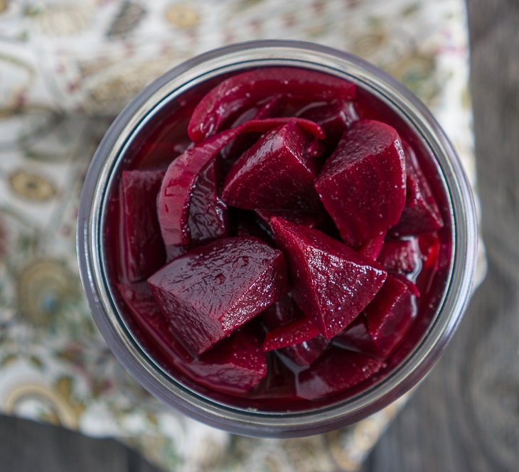 Betteraves en marinade