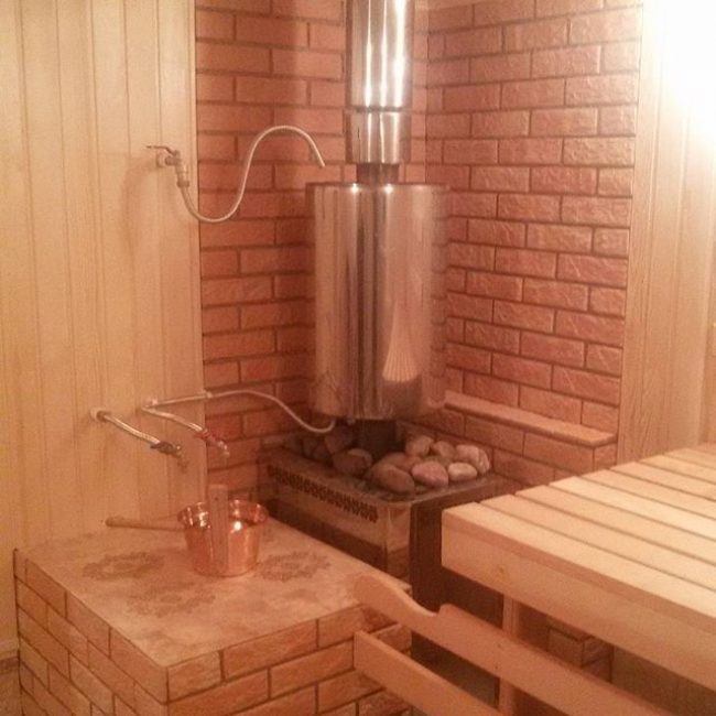 réservoir de cheminée de fournaise