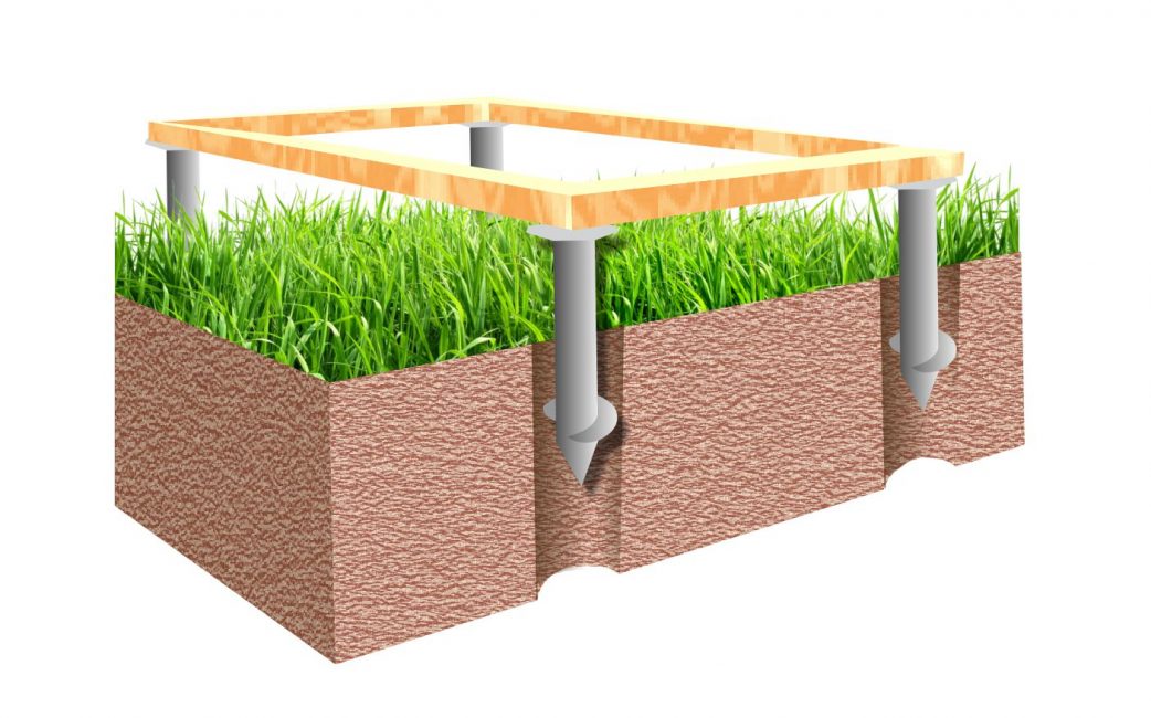 Fondation de colonne