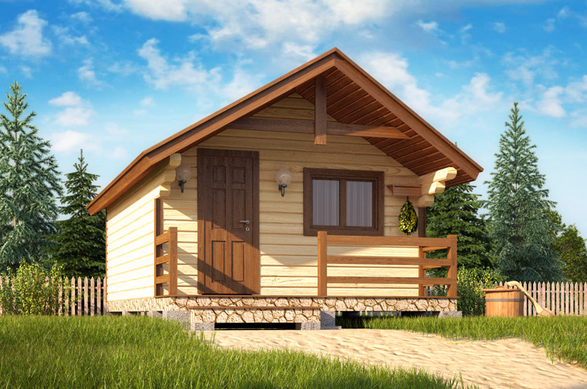 Petit immeuble avec terrasse extérieure