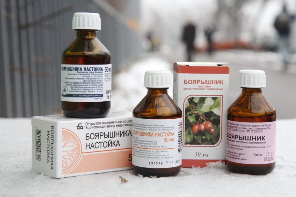 teinture d'aubépine