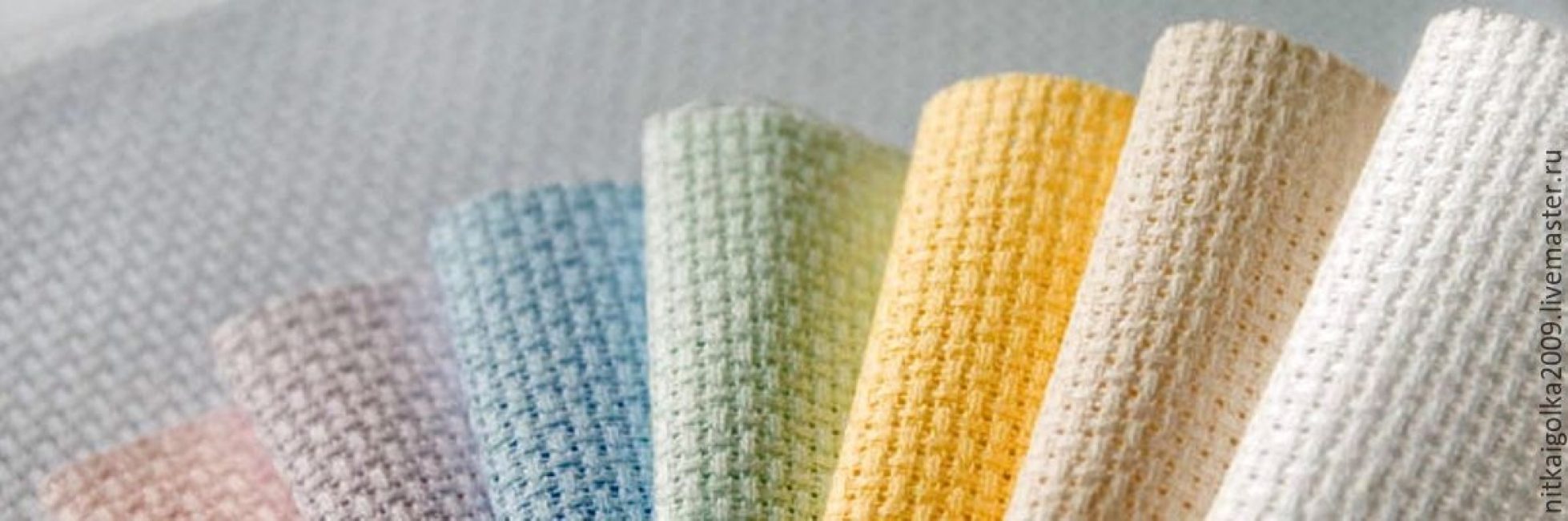 échantillons de toile de couleur