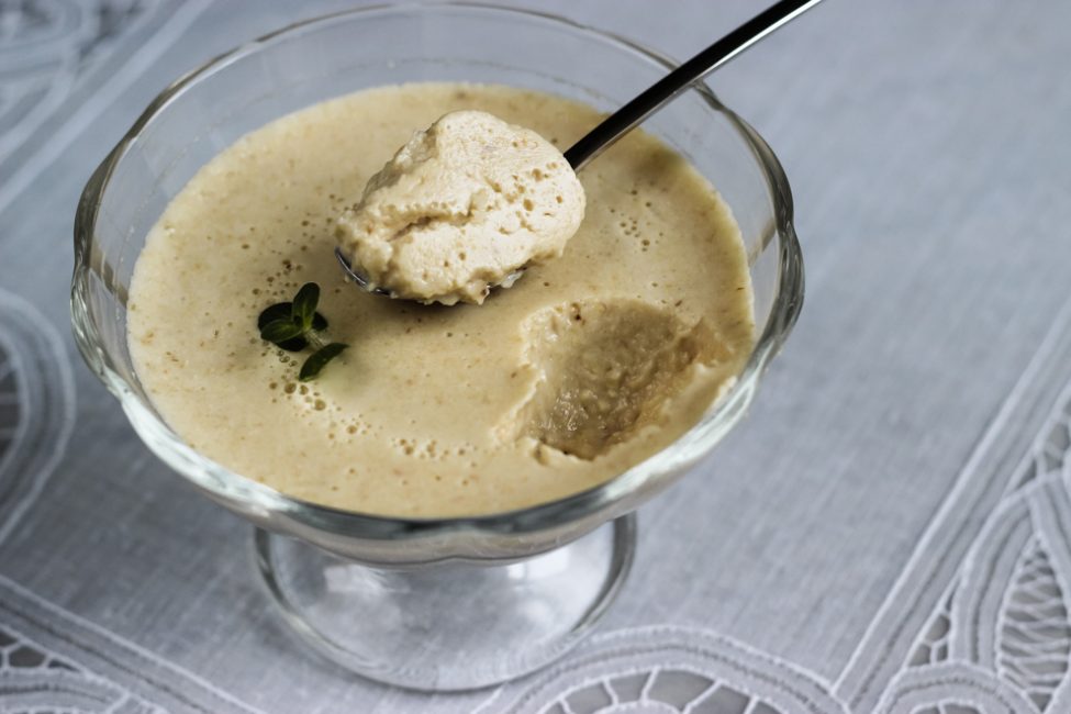 pouding aux flocons d'avoine