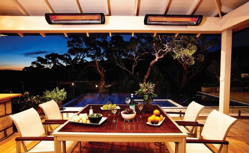 radiateur infrarouge de plafond avec thermostat