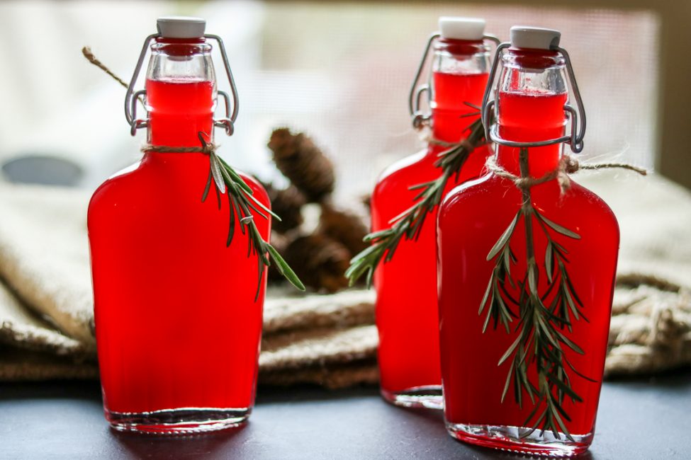 Teinture de canneberge