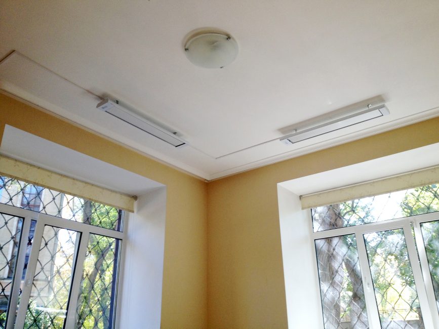 Chauffage infrarouge dans la maison