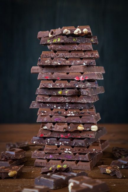 pyramide de chocolat maison