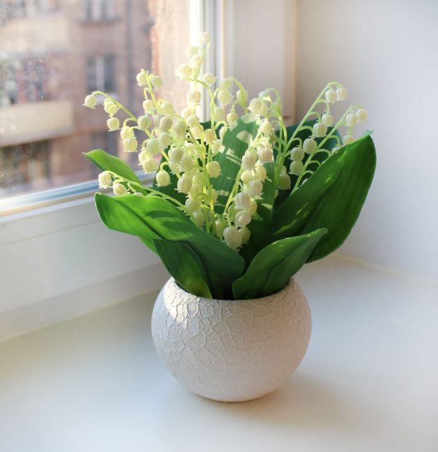 Du muguet en déco