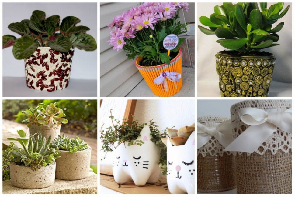 Décor de jardinière