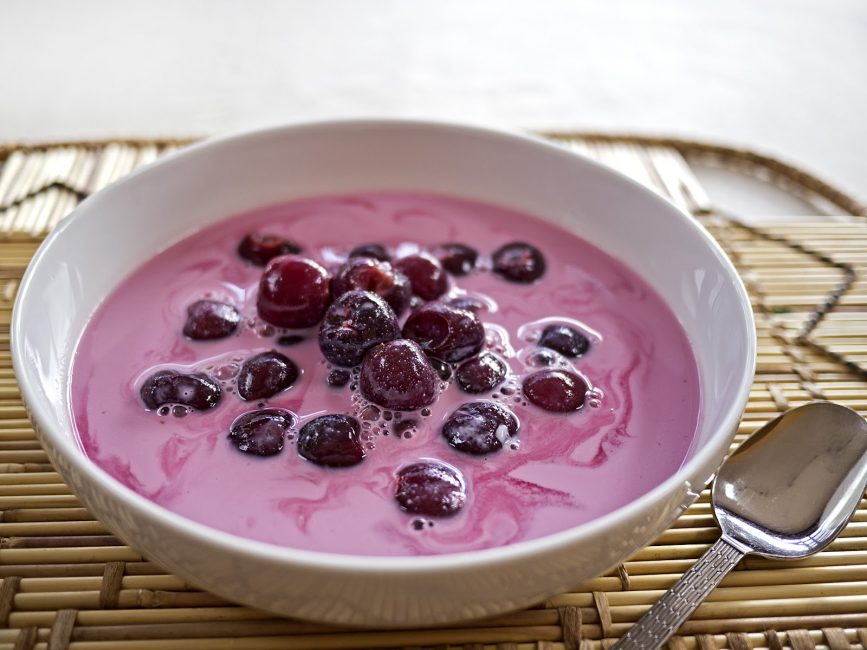 soupe hongroise aux cerises