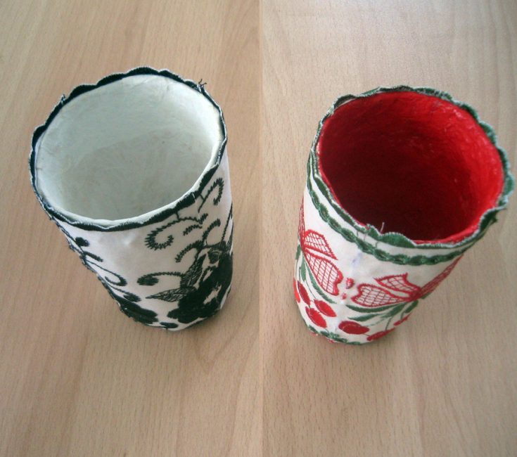 gobelets en papier mâché prêts à l'emploi