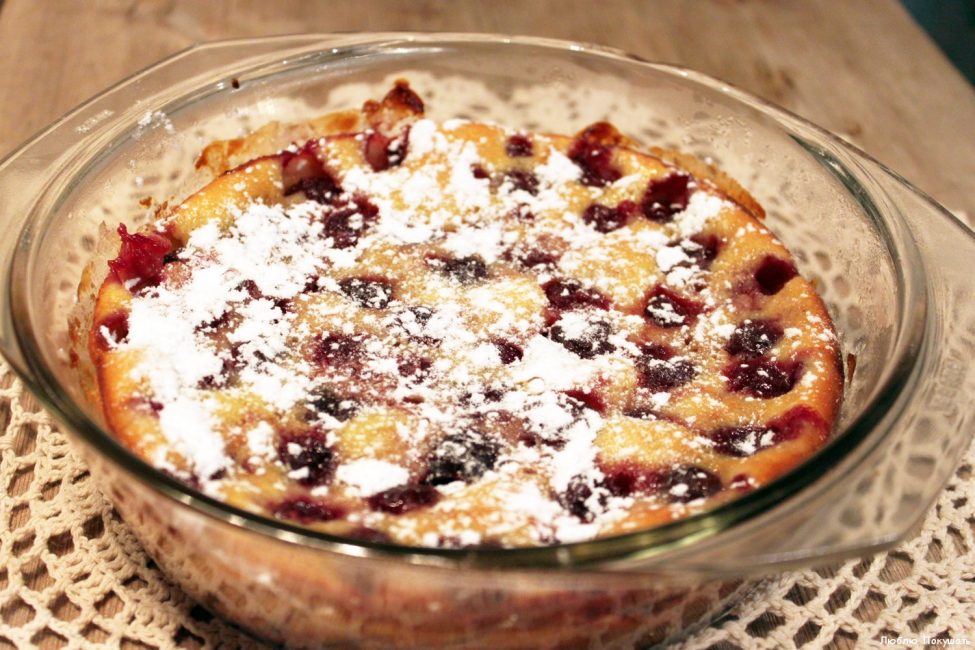 clafoutis aux cerises