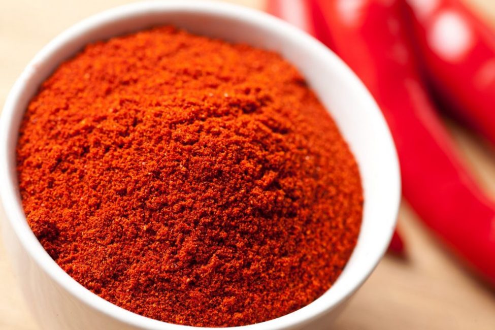 Cette recette contient du piment rouge.