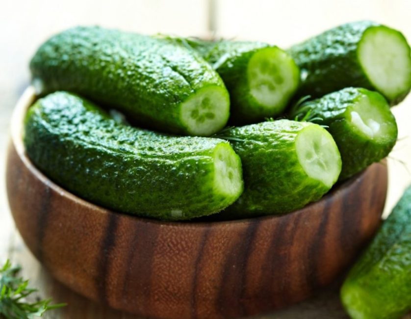 Pour ce masque, vous aurez besoin de concombre et de courgette