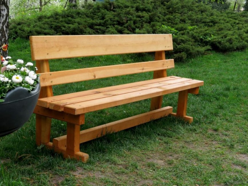 banc de jardin