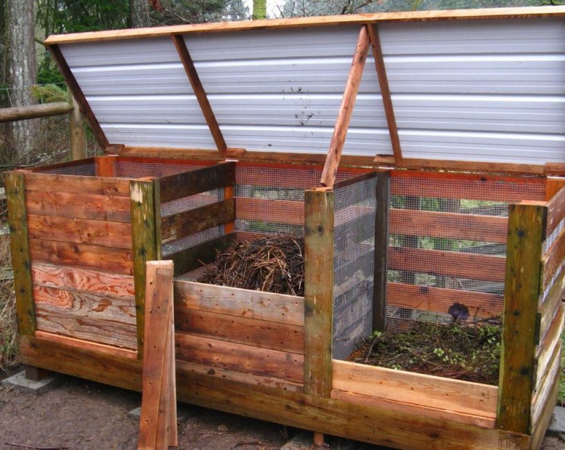 Tiroir composé de 3 sections