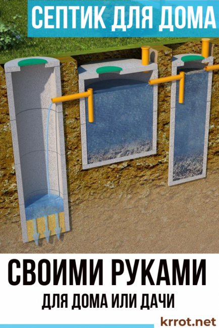 fosse septique à faire soi-même