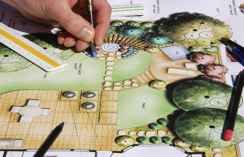 aménagement de la zone suburbaine photo