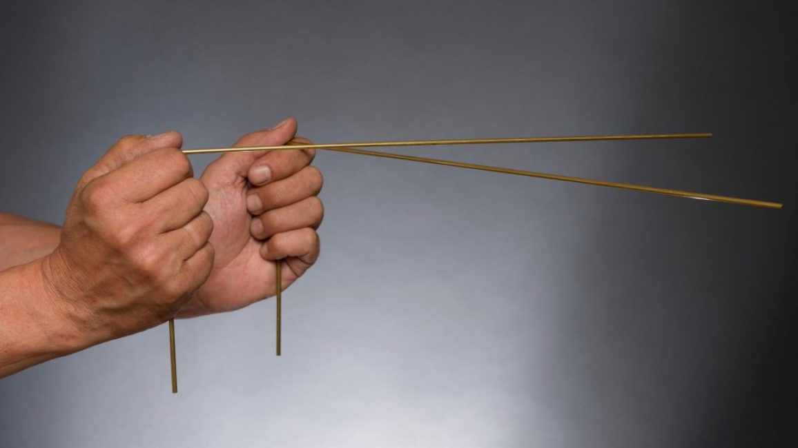 Recherche par radiesthésie