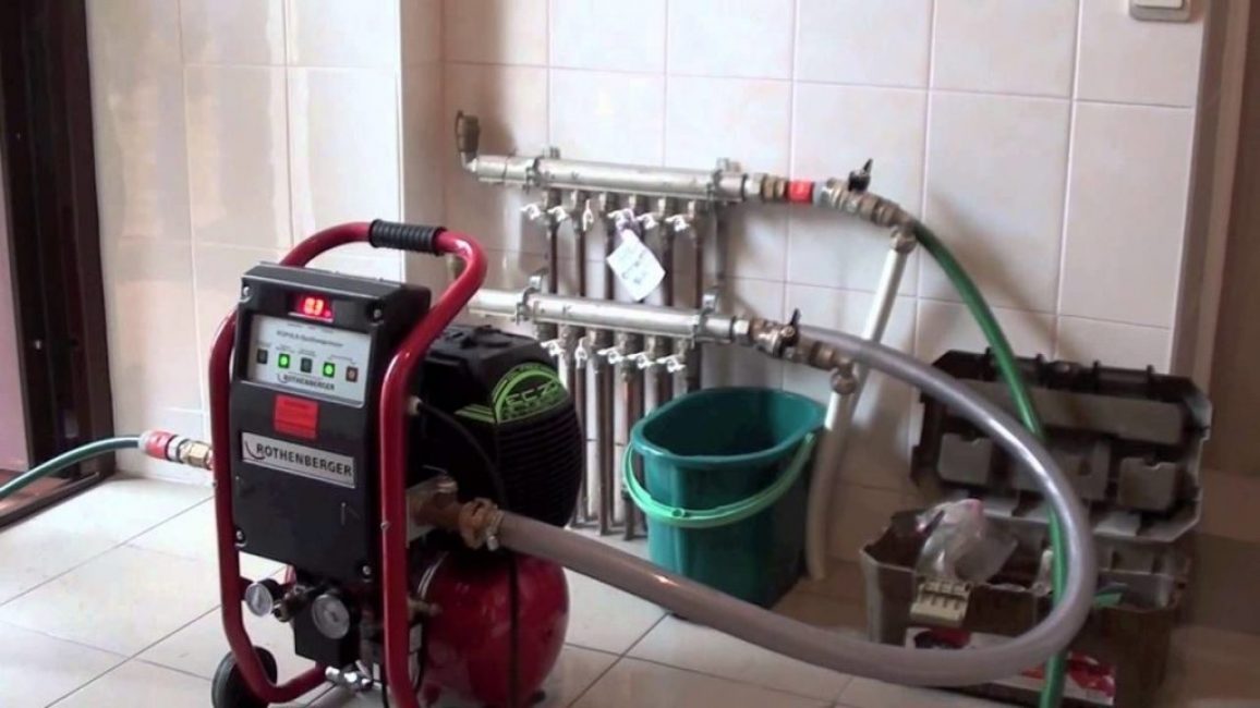 Pressage avec un compresseur d'air