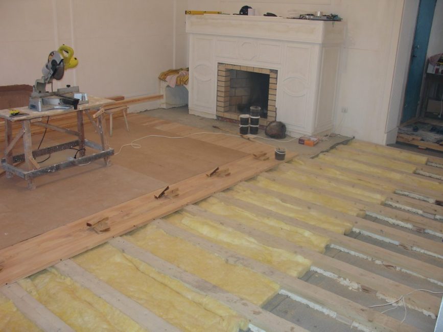 plancher de charpente