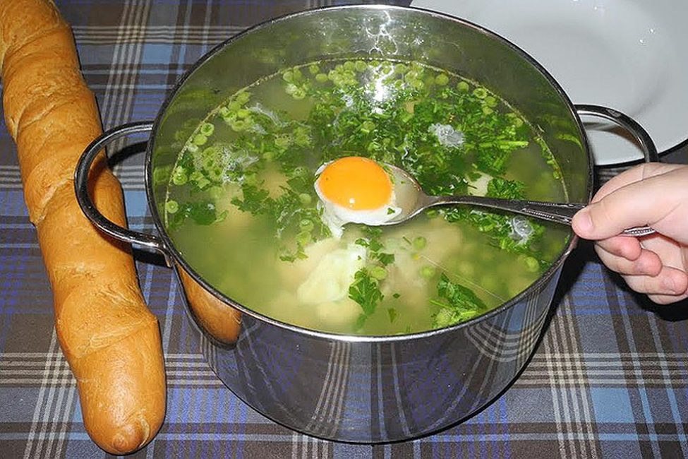 Soupe de pissenlit