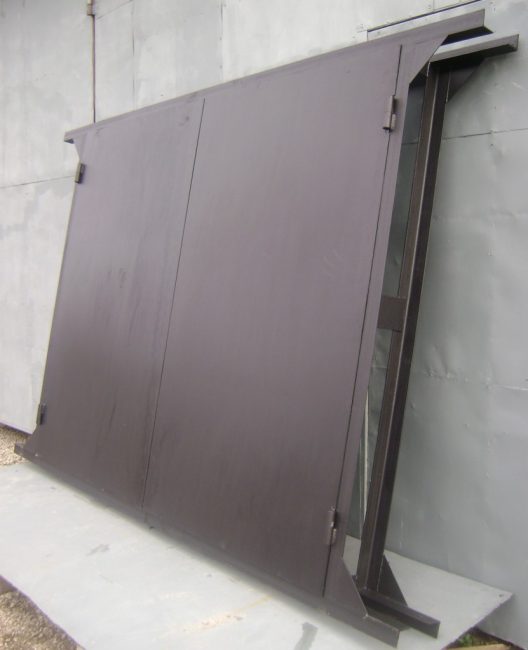 Portails battants terminés