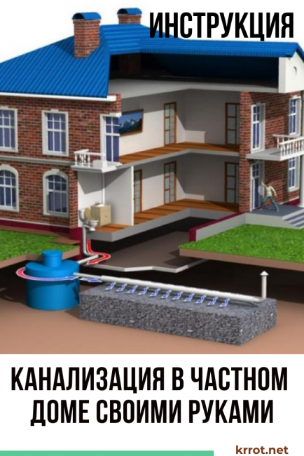 Assainissement à faire soi-même dans une maison privée