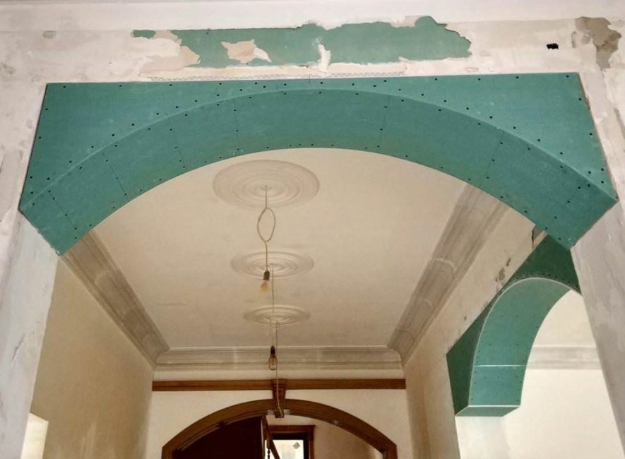 Arche de cloison sèche