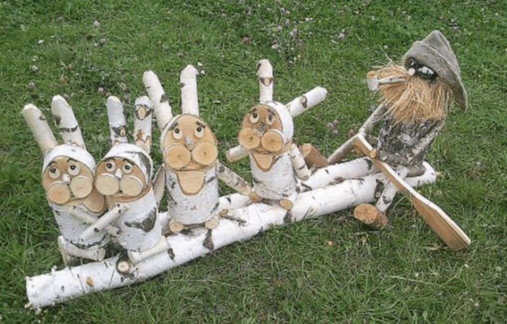 Figurines en bois