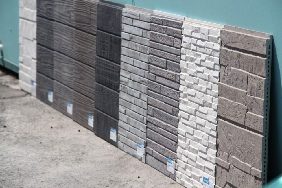 Dalles en béton fibré