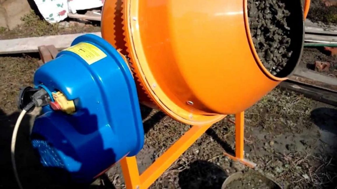 Application de bétonnière