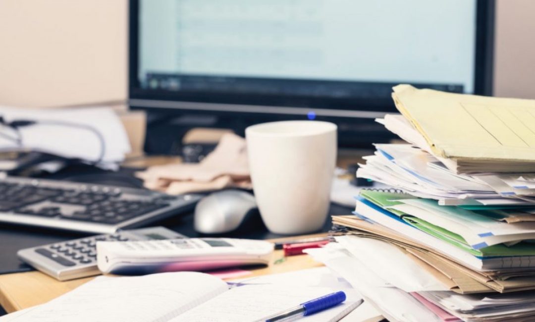 Le bordel sur la table