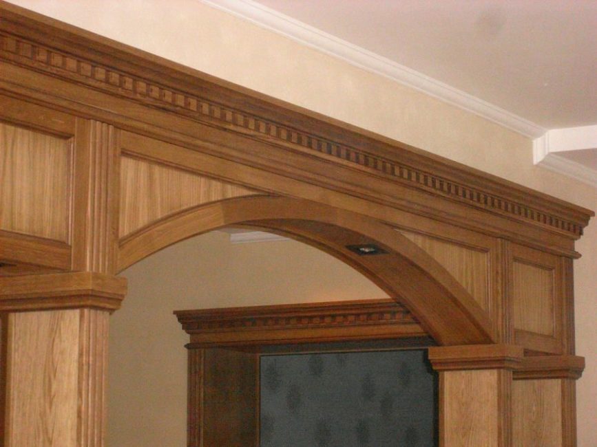 arche en bois massif