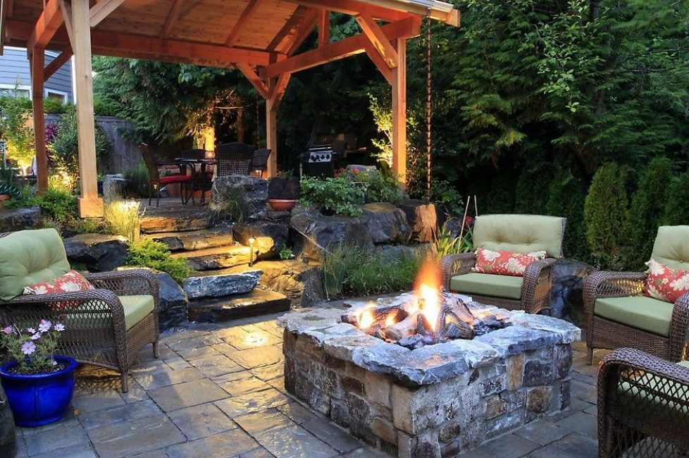 Un exemple d'aménagement réussi avec un belvédère