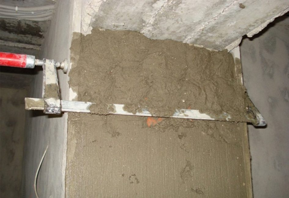 Alignement des pentes de porte