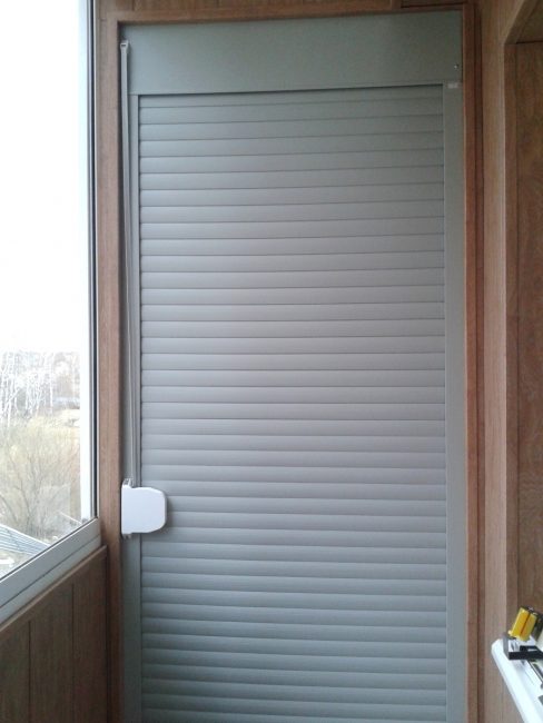 Utilisation de volets roulants