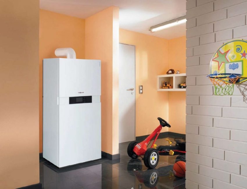 Chaudière installée