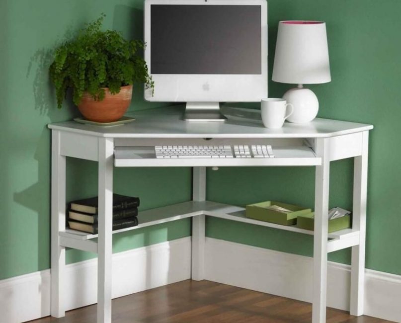 Composition gracieuse de l'îlot d'angle