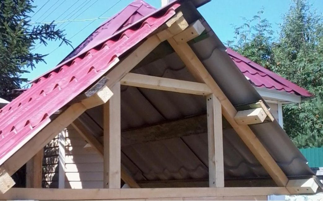 Toiture en tôle profilée