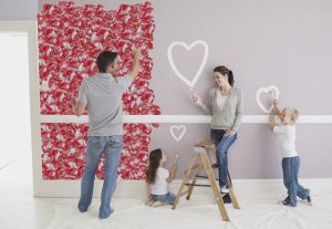 Nous fabriquons du papier peint liquide de nos propres mains : instructions étape par étape, astuces, techniques d